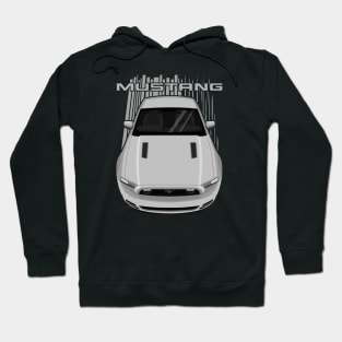 Mustang GT 2013 to 2014 - Silver Hoodie